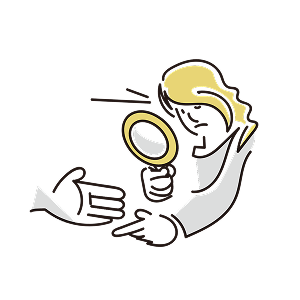 占い師のイラスト